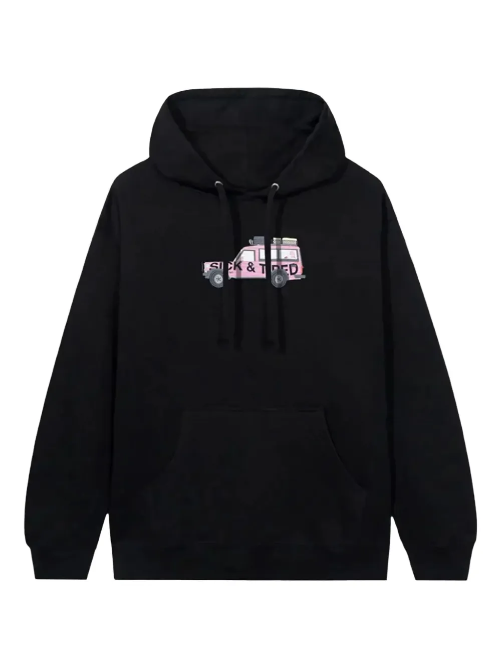 Anti Social Social Club Everybody in LA Hoodie - Schwarz