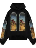 Who Decides War x EST Gee Stained Glass ""BLACK"" hoodie