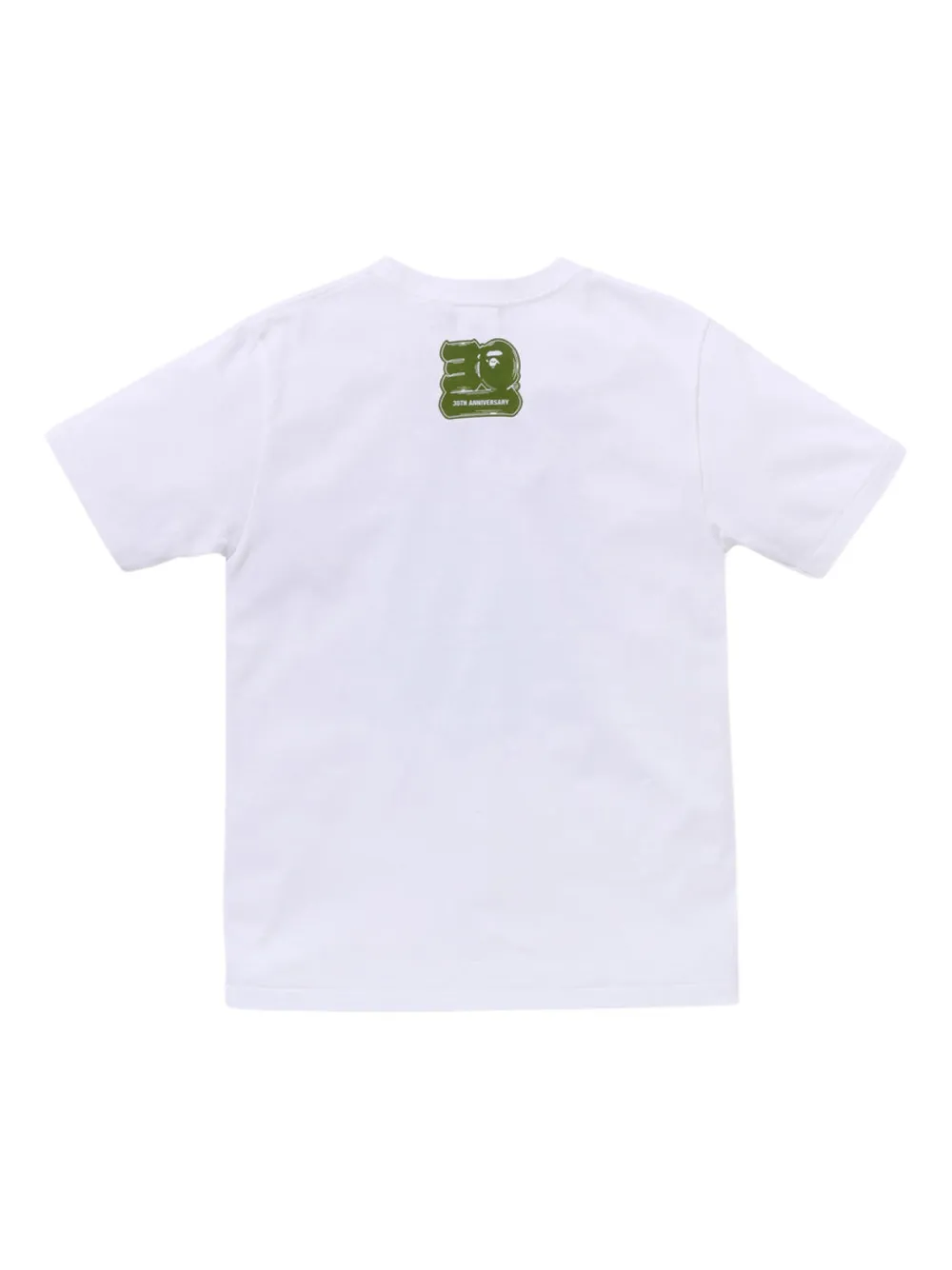 A BATHING APE 30th Anniversary T-shirt - Wit