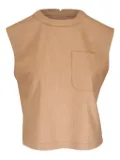 TWP mélange-effect vest - Neutrals