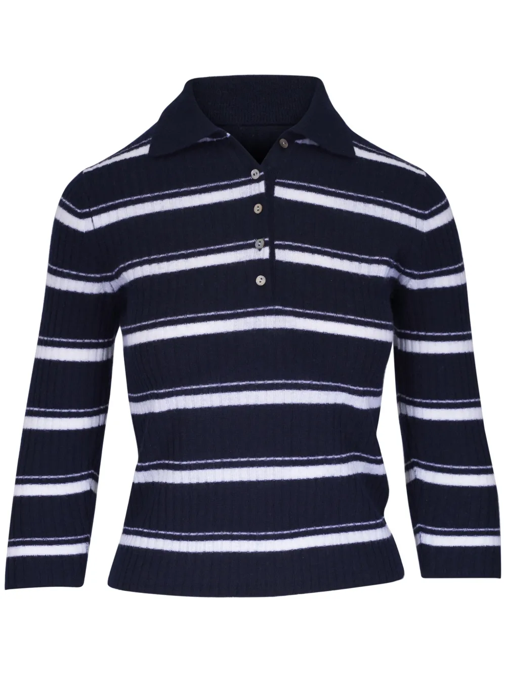 Vince Gestreepte polotrui Blauw