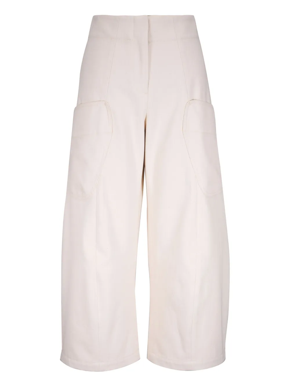 Zero + Maria Cornejo Eda trousers | Neutrals | Image 1