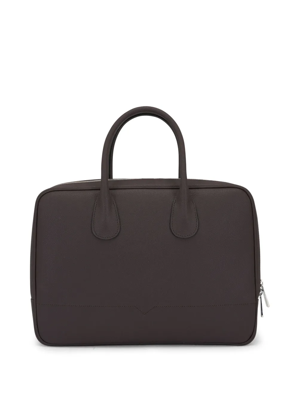 Valextra Leren laptoptas - Bruin