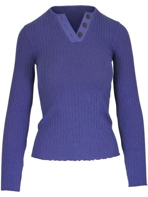 Vince ribbed-knit jumper