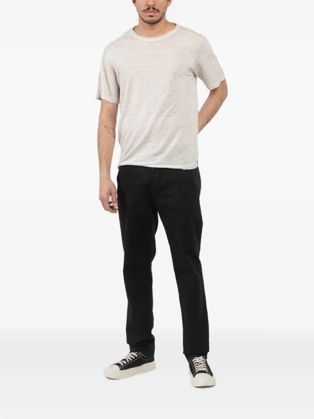Transit Straight broek - Zwart