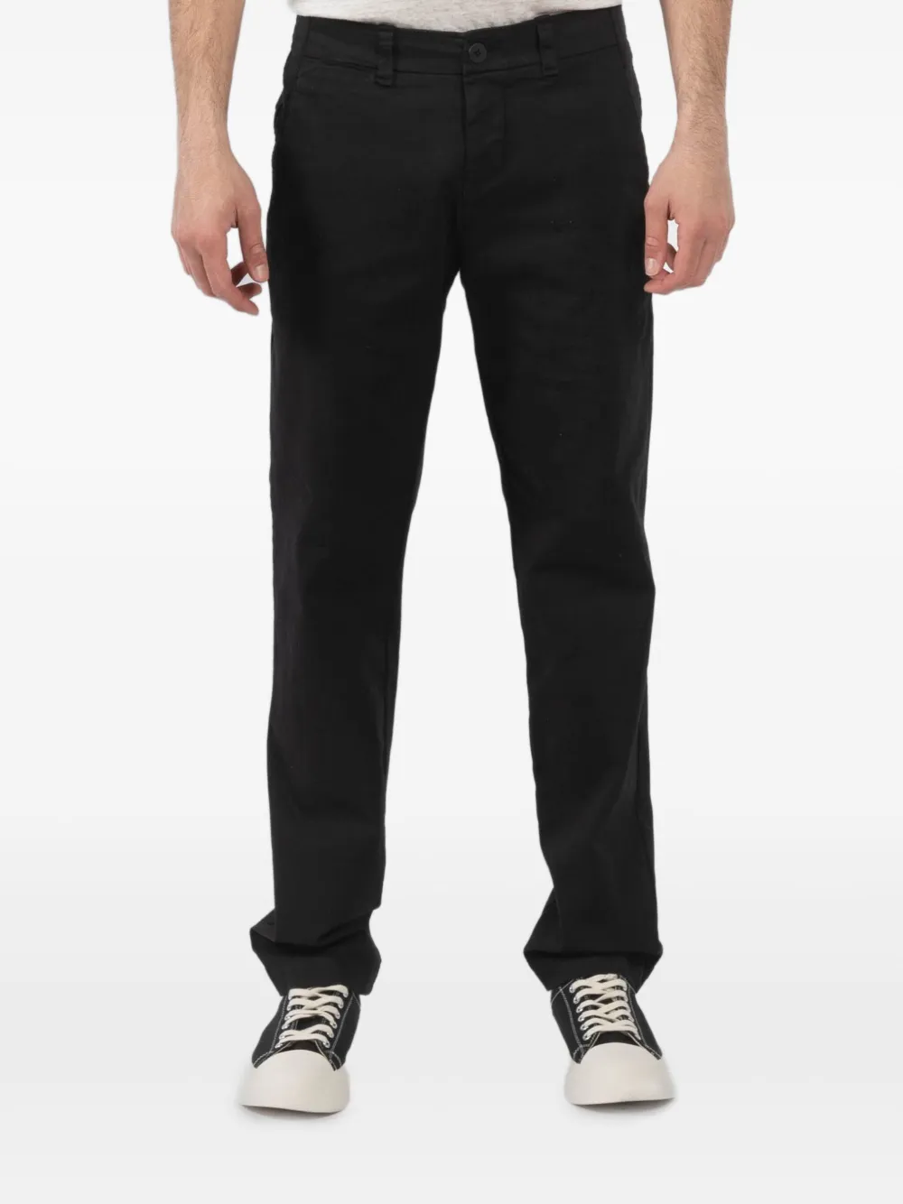 straight-leg trousers