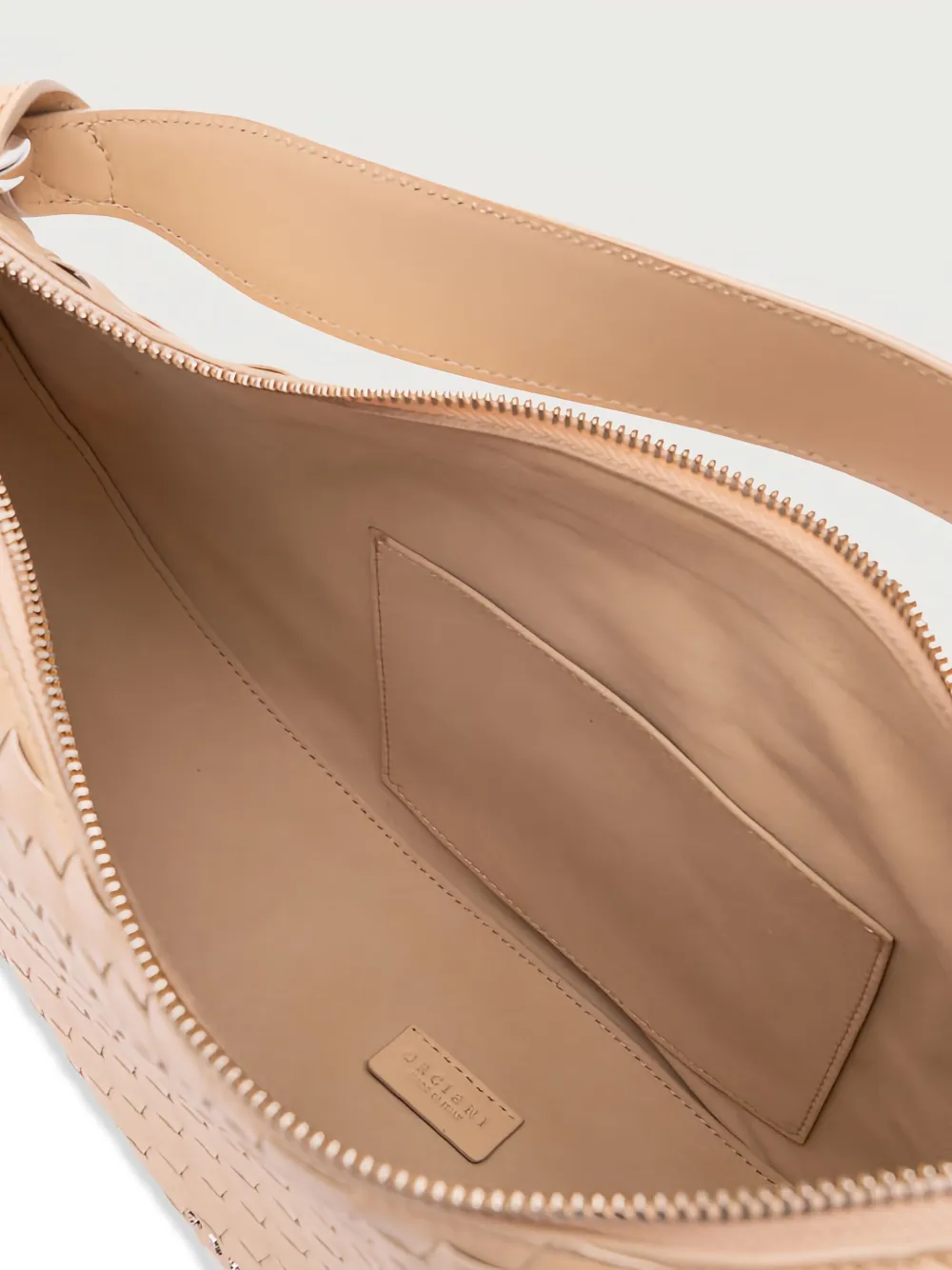 Orciani Dumpling medium shopper Beige