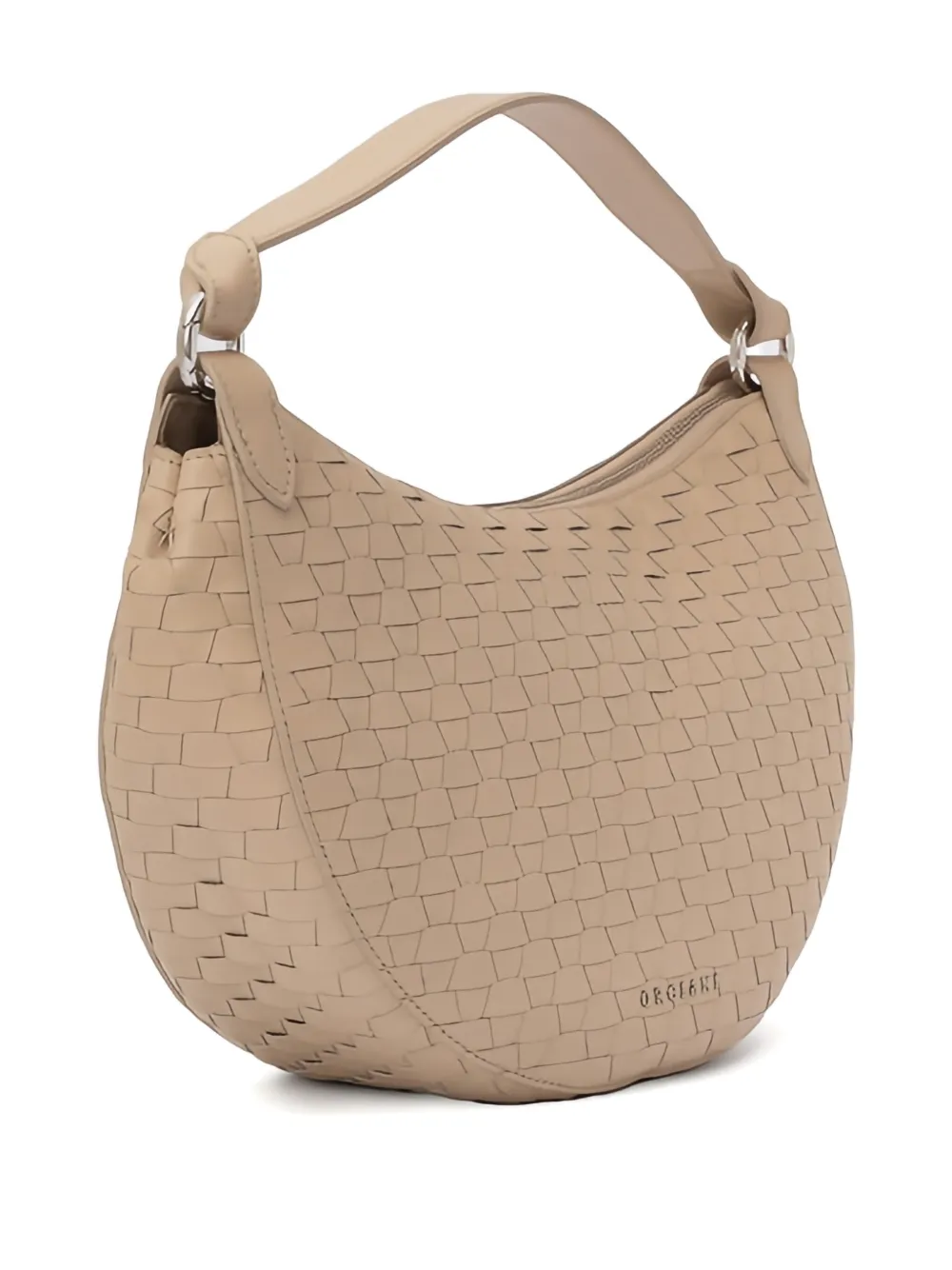 Orciani Dumpling medium shopper Beige