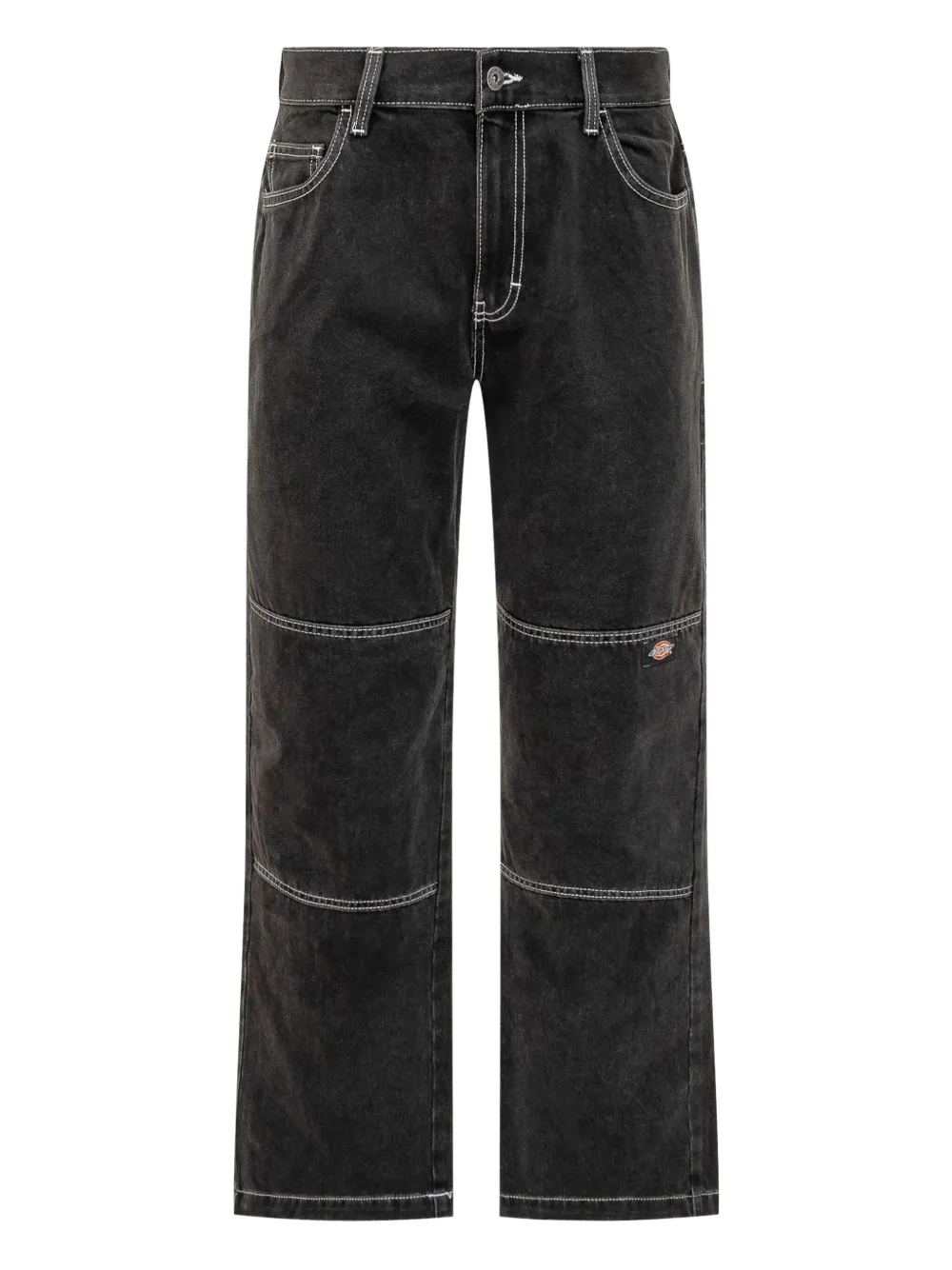 DICKIES ダブルステッチ ジーンズ - ブラック DICKIES ダブルステッチ ジーンズ - ブラック