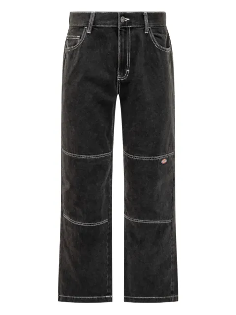 DICKIES double knee-stitching regular jeans
