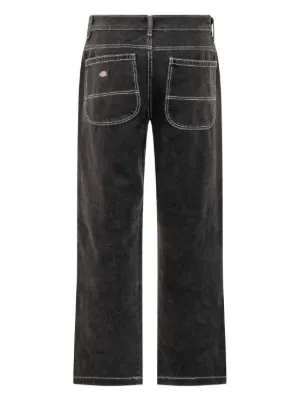 DICKIES Double knee-stitching Regular Jeans | Black | FARFETCH