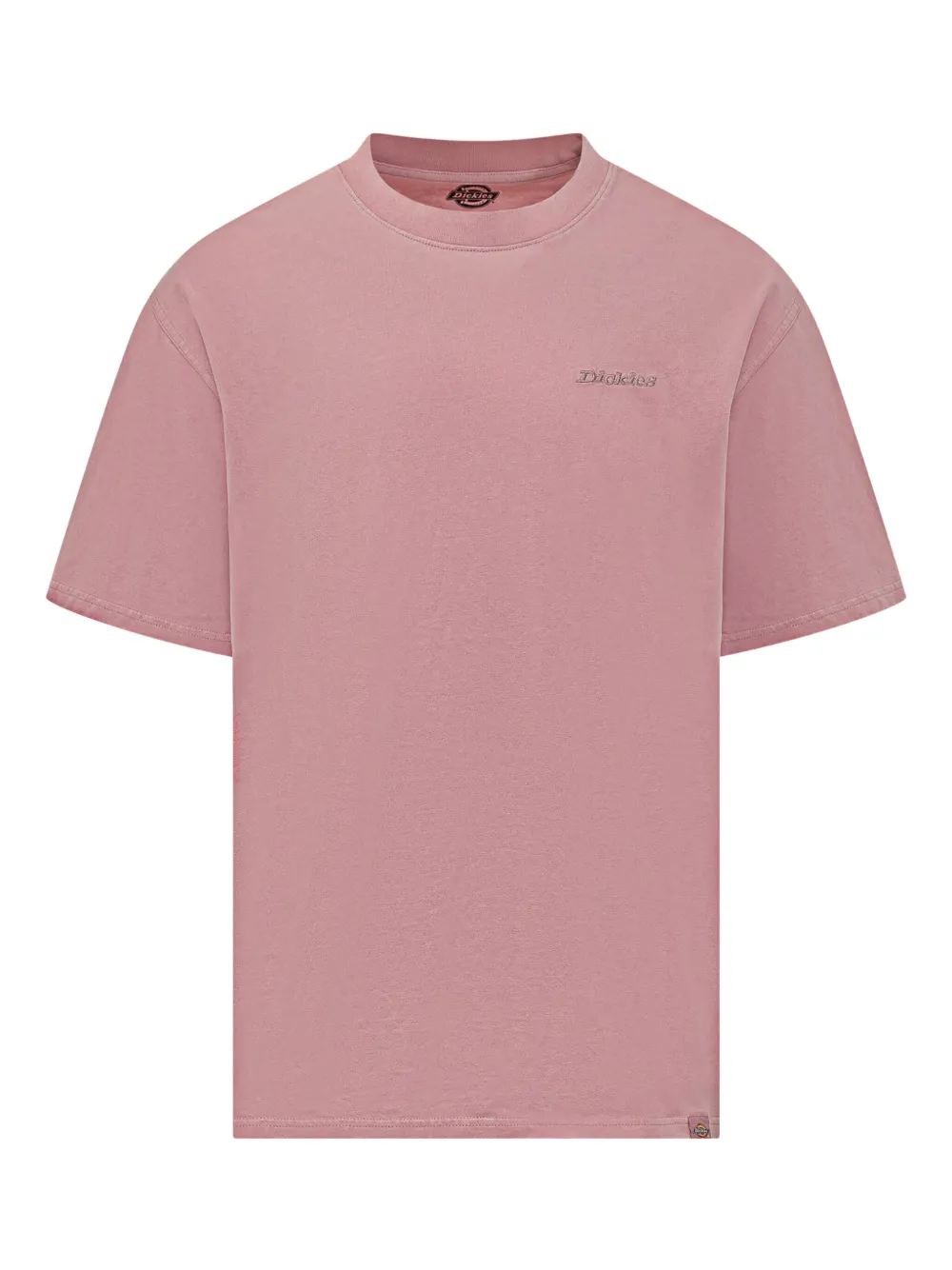 DICKIES embroidered logo t-shirt | Pink | Image 1