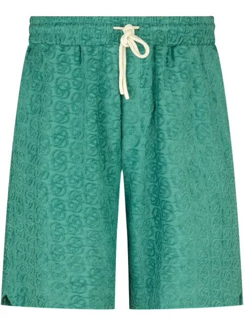 Drôle De Monsieur Shorts mit Monogramm