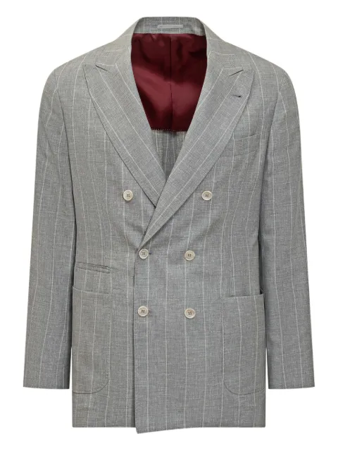 Brunello Cucinelli double breasted blazer