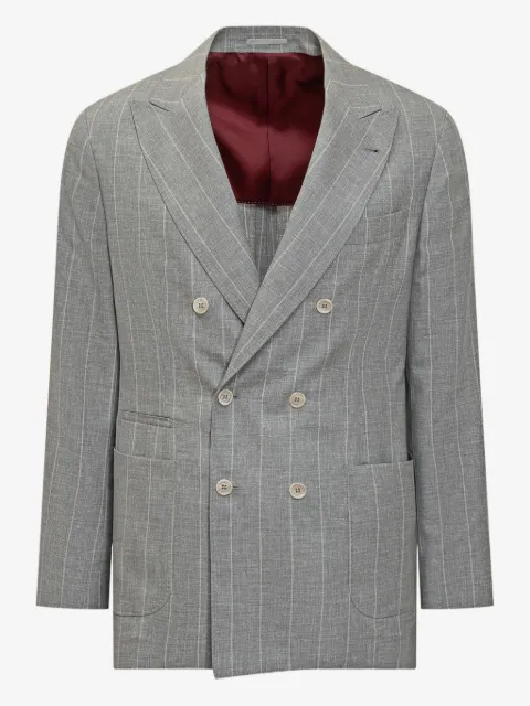 Brunello Cucinelli double breasted blazer