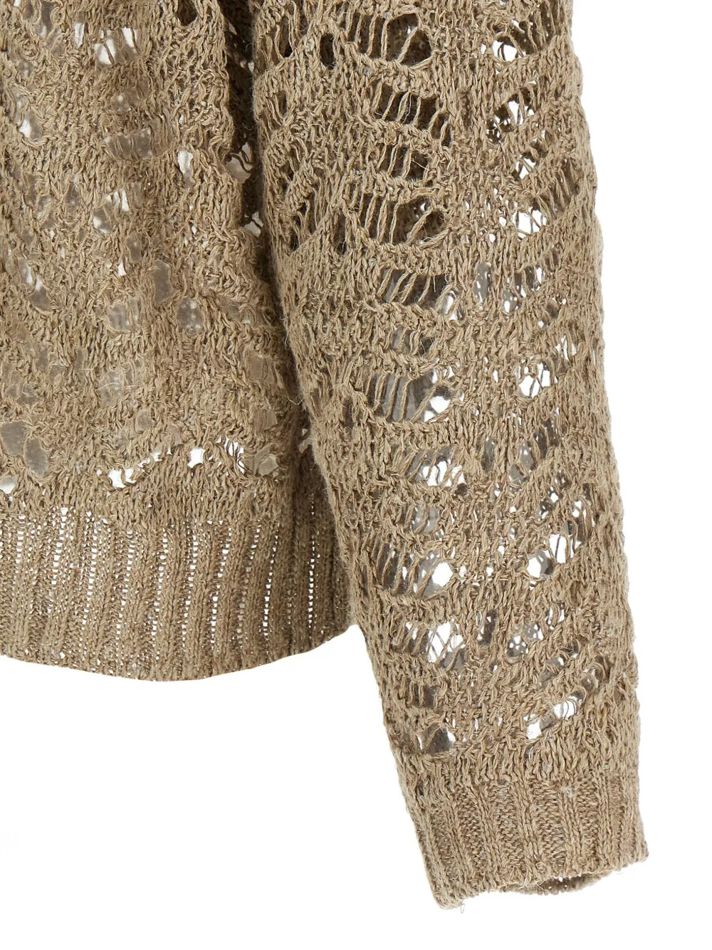 Brunello Cucinelli Trui met glitters Bruin
