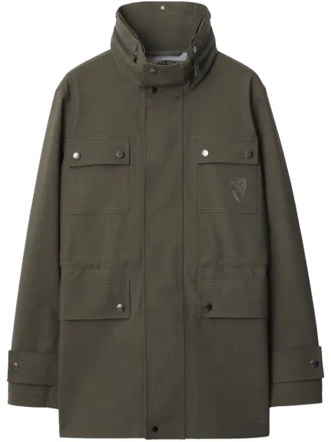 Burberry جاكيت 'B شيلد' مطرز