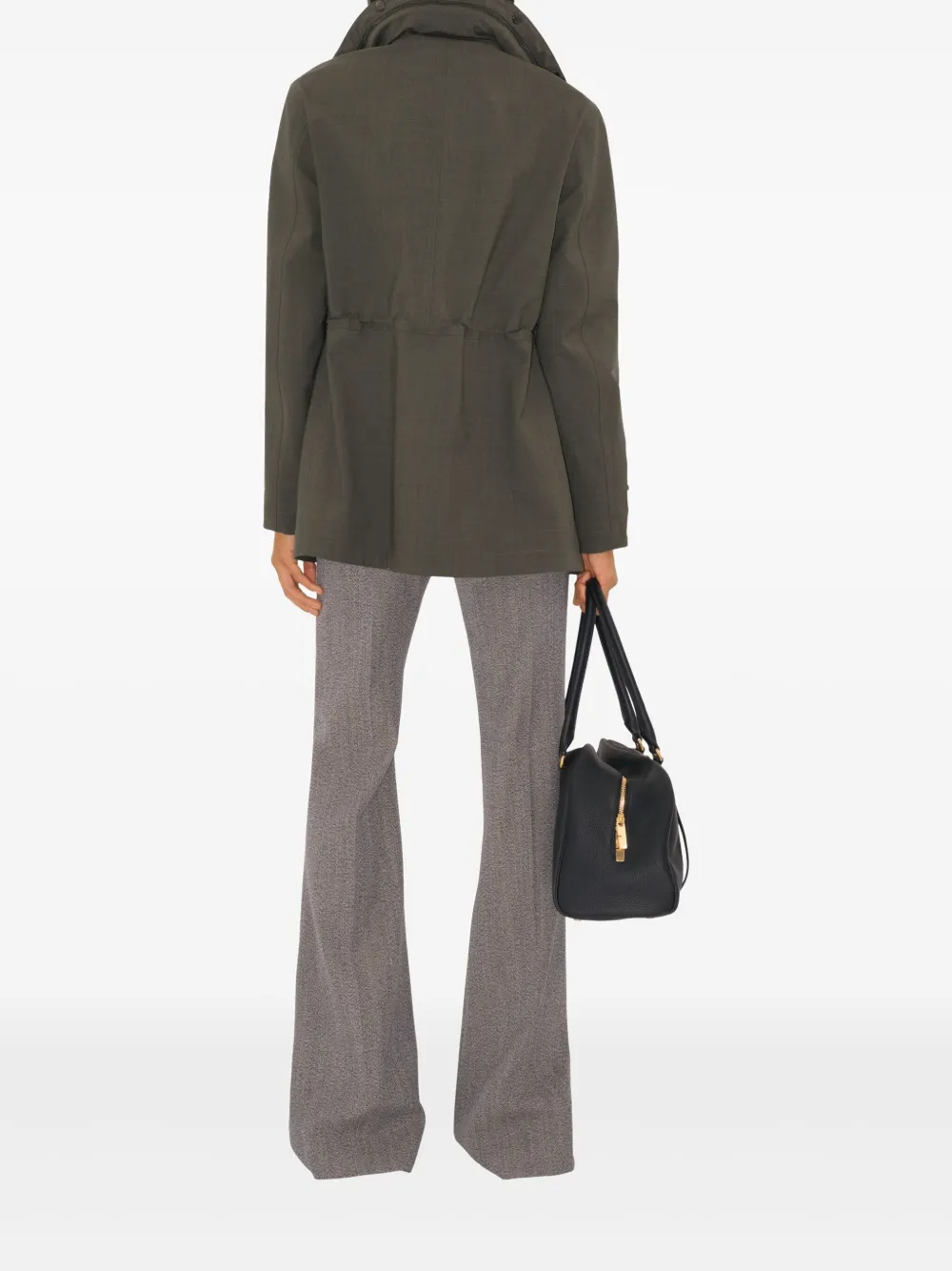 BURBERRY B SHIELD-EMBROIDERED JACKET