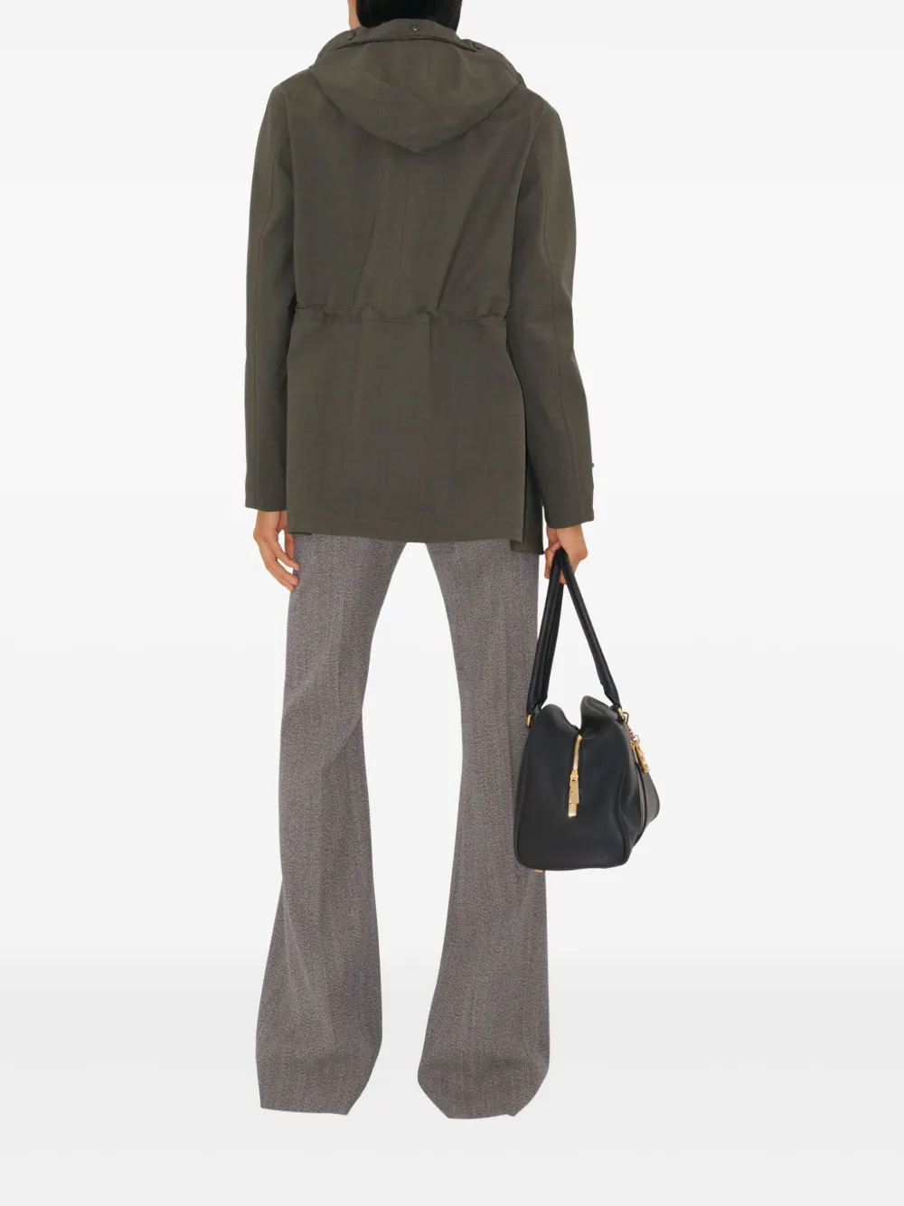 BURBERRY B SHIELD-EMBROIDERED JACKET