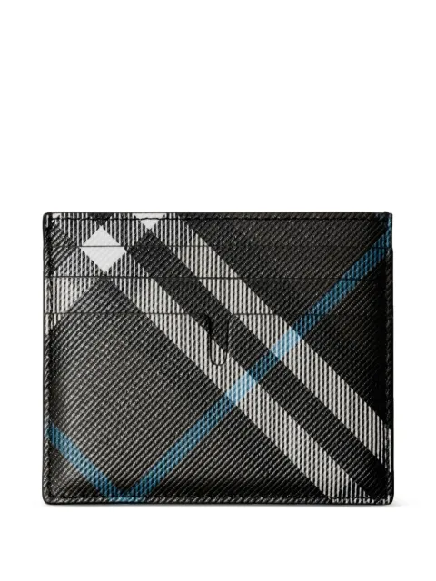 Burberry checked cardholder  