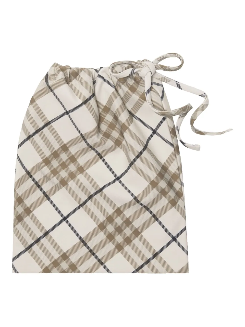 Burberry Geruit badpak Beige