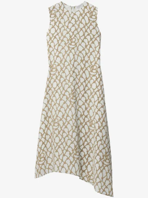Burberry Kleid mit Knotenmuster