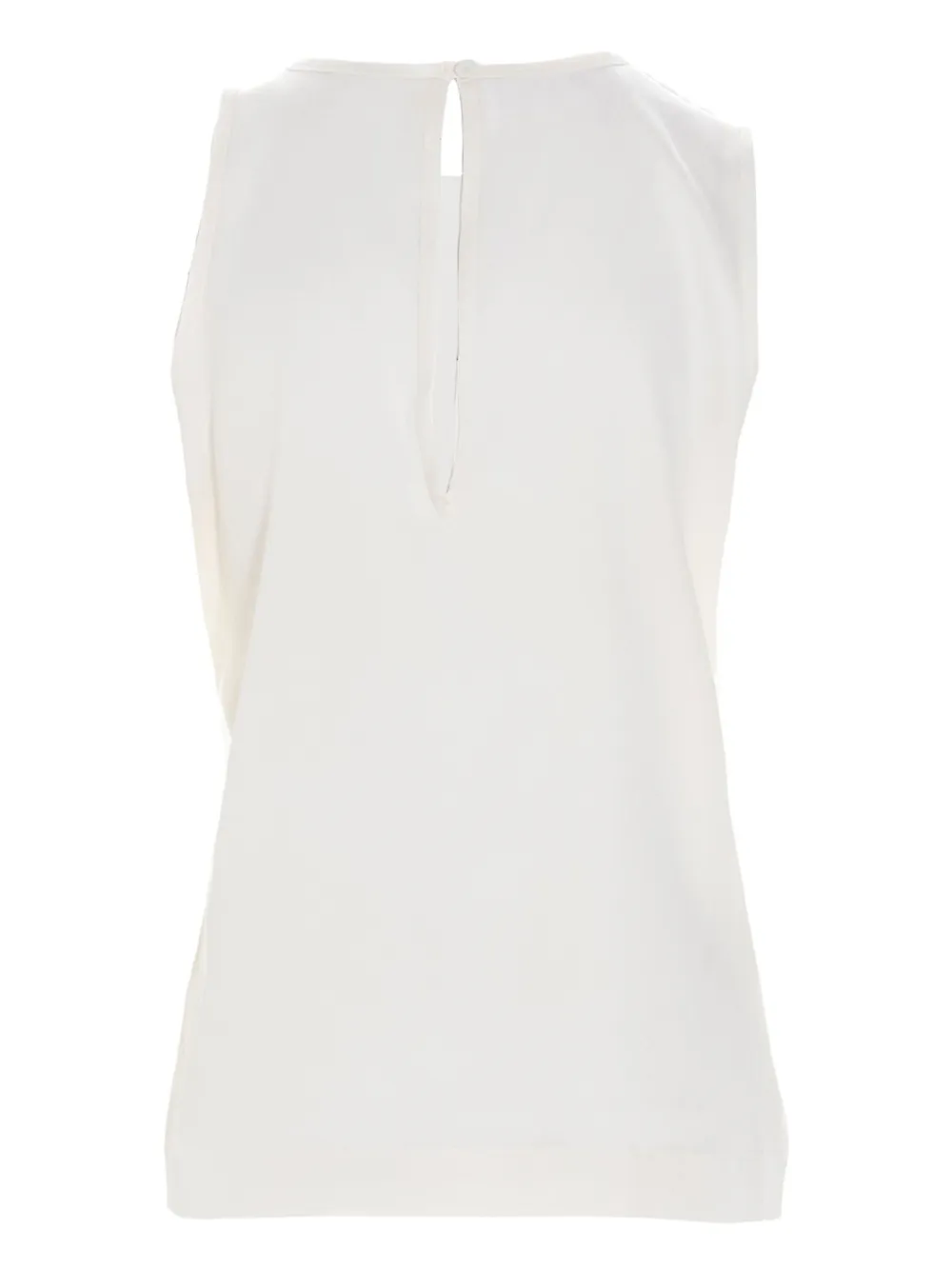 DI.LA3 PARI' silk top - Wit