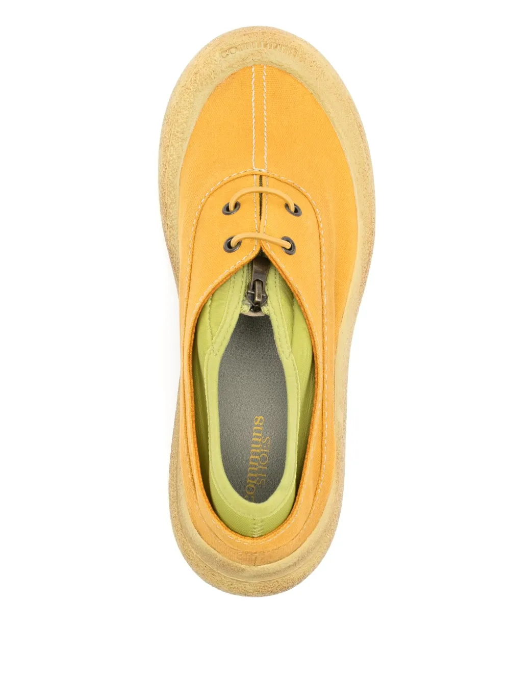 COMMUNS signature shoes Yellow