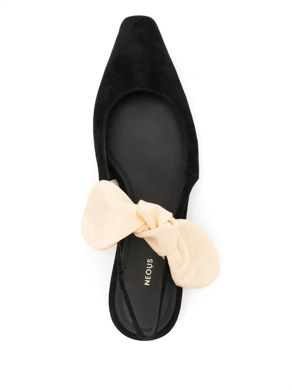 NEOUS 15mm bow mules Black