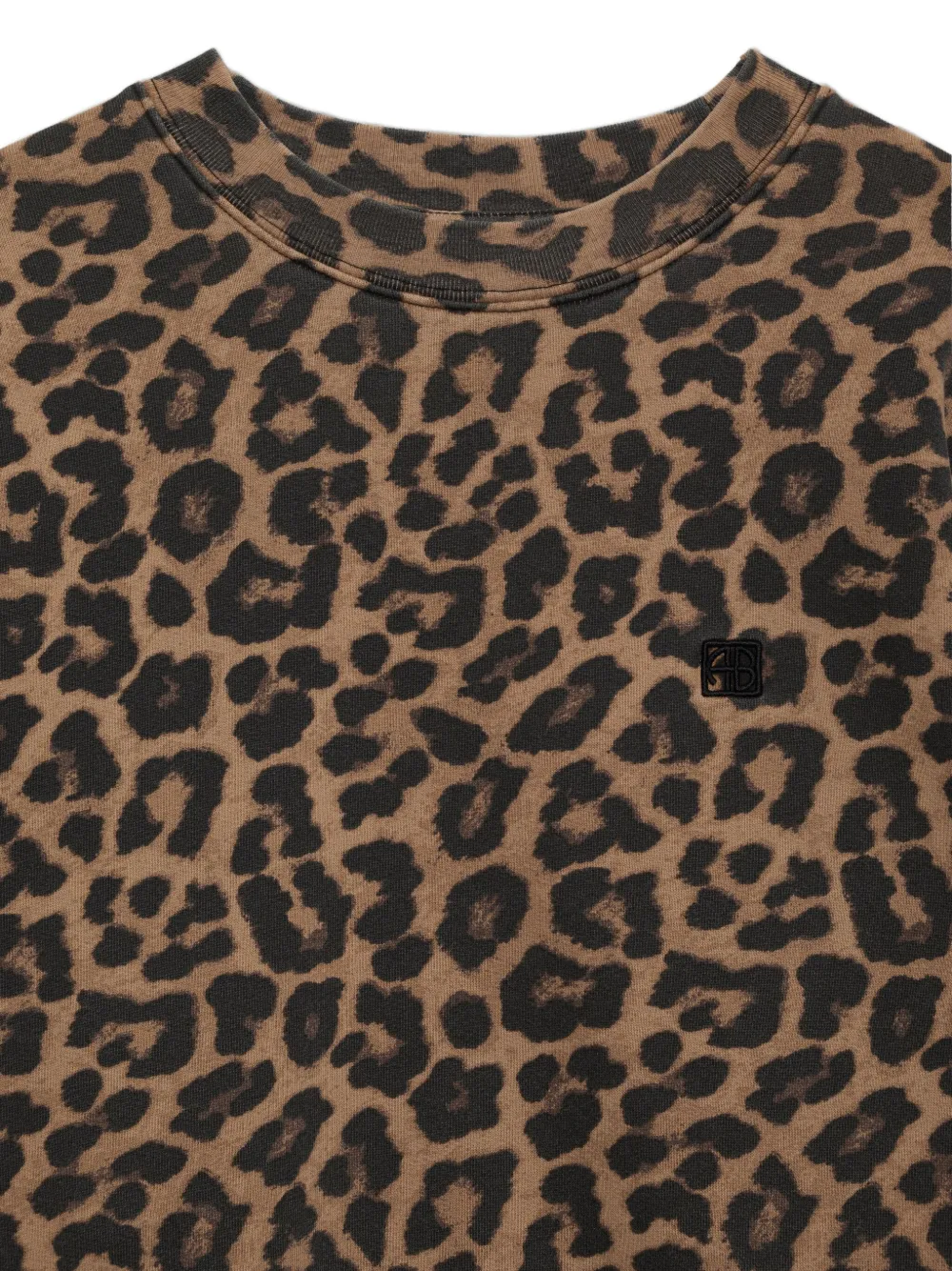 ANINE BING Katoenen sweater Bruin