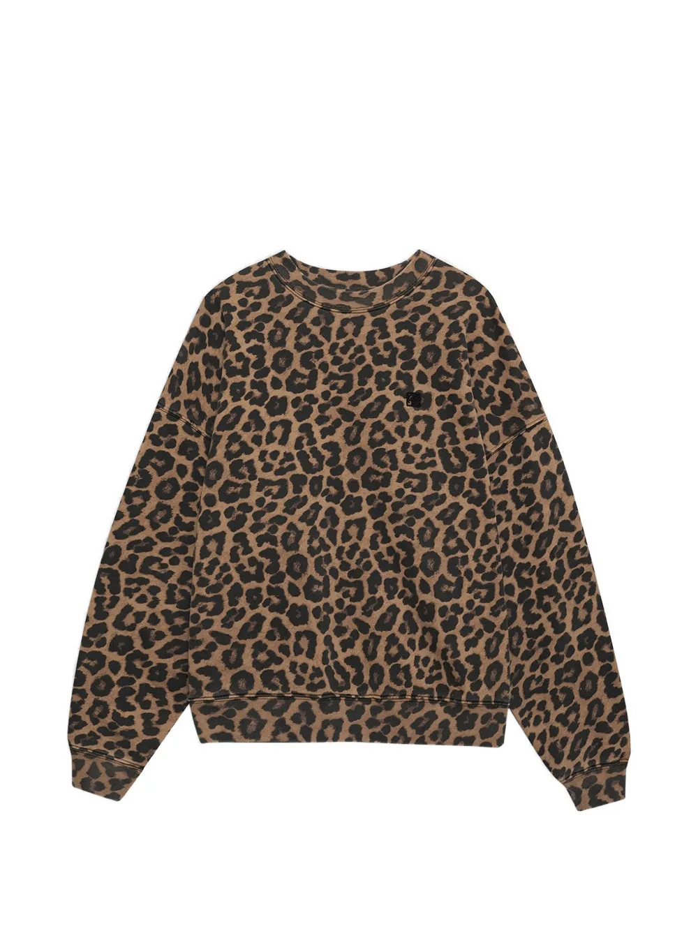 ANINE BING Katoenen sweater Bruin