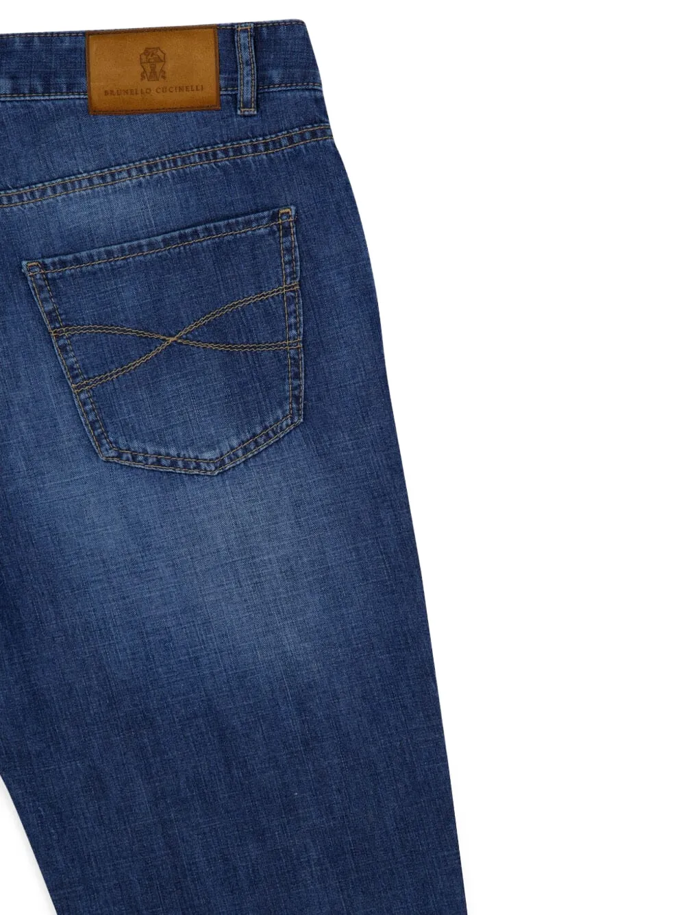Brunello Cucinelli Straight jeans Blauw