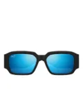 Maui Jim kupale rectangle sunglasses - Black