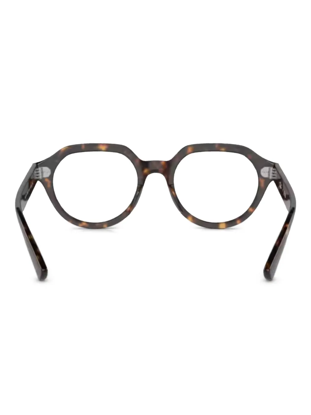 Ray-Ban Bril met rond montuur Bruin