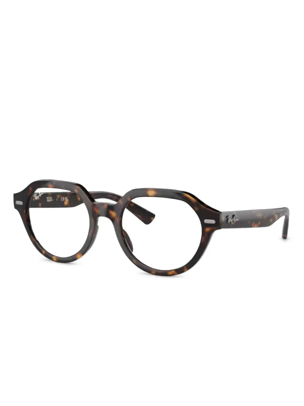 Ray-Ban round-frame glasses | Brown | Image 1