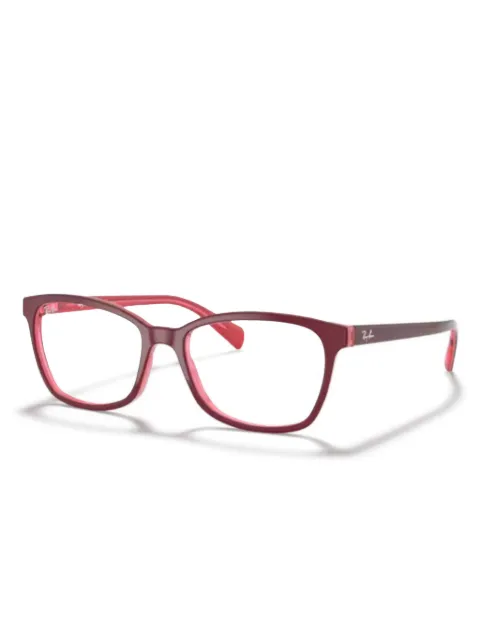 Ray-Ban rectangle-frame glasses
