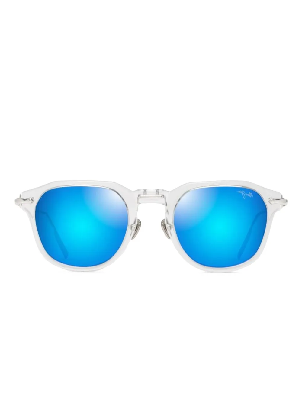 Maui Jim square-frame sunglasses | Silver | Image 1