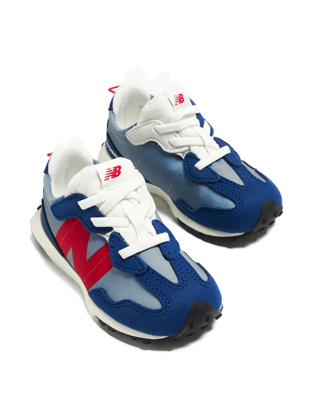 New Balance Kids 327 N-logo senakers Blauw