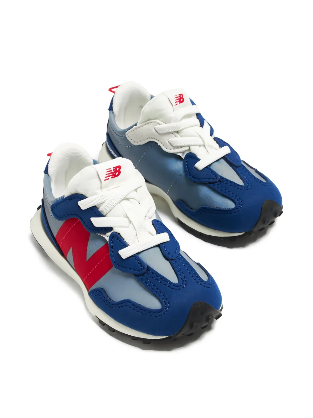 New Balance Kids 327 sneakers met N-logo Blauw