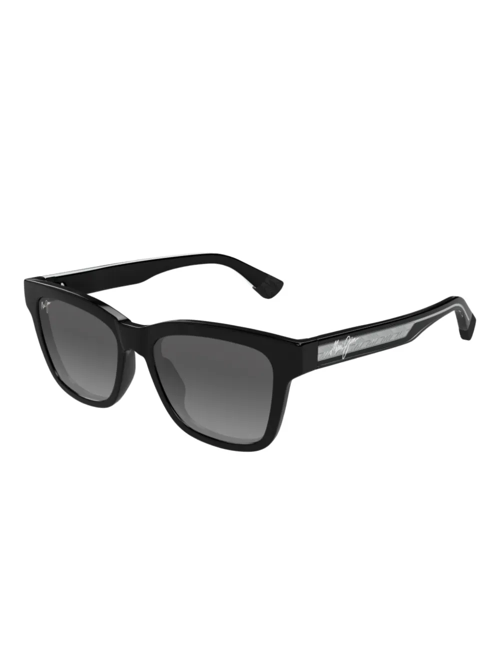 Maui Jim Zonnebril met vierkant montuur Zwart