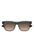 Maui Jim shiny square sunglasses - Green