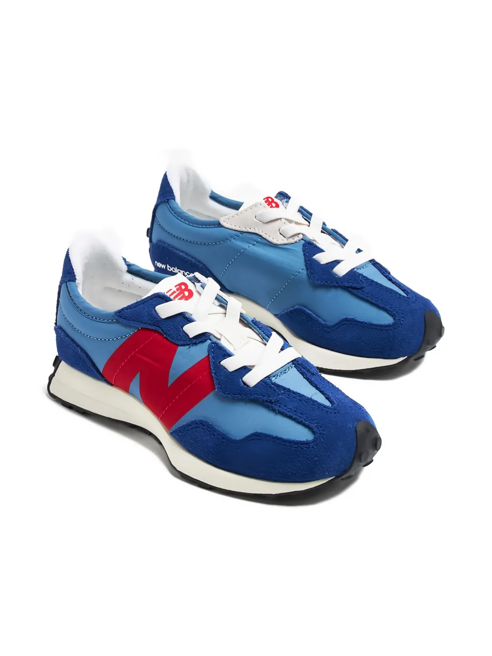 New Balance Kids suede-panelled sneakers | Blue | Image 1