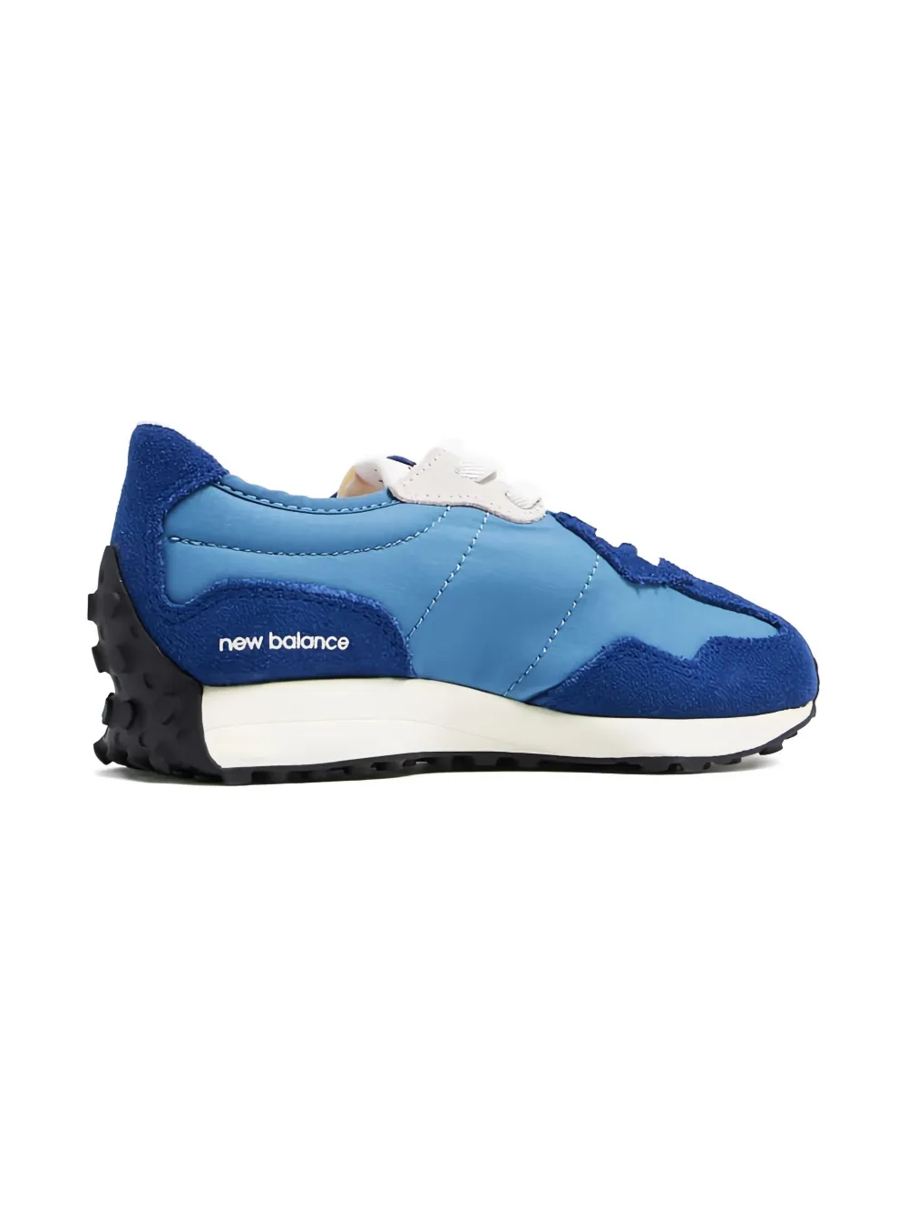 New Balance Kids suede-panelled sneakers Blue