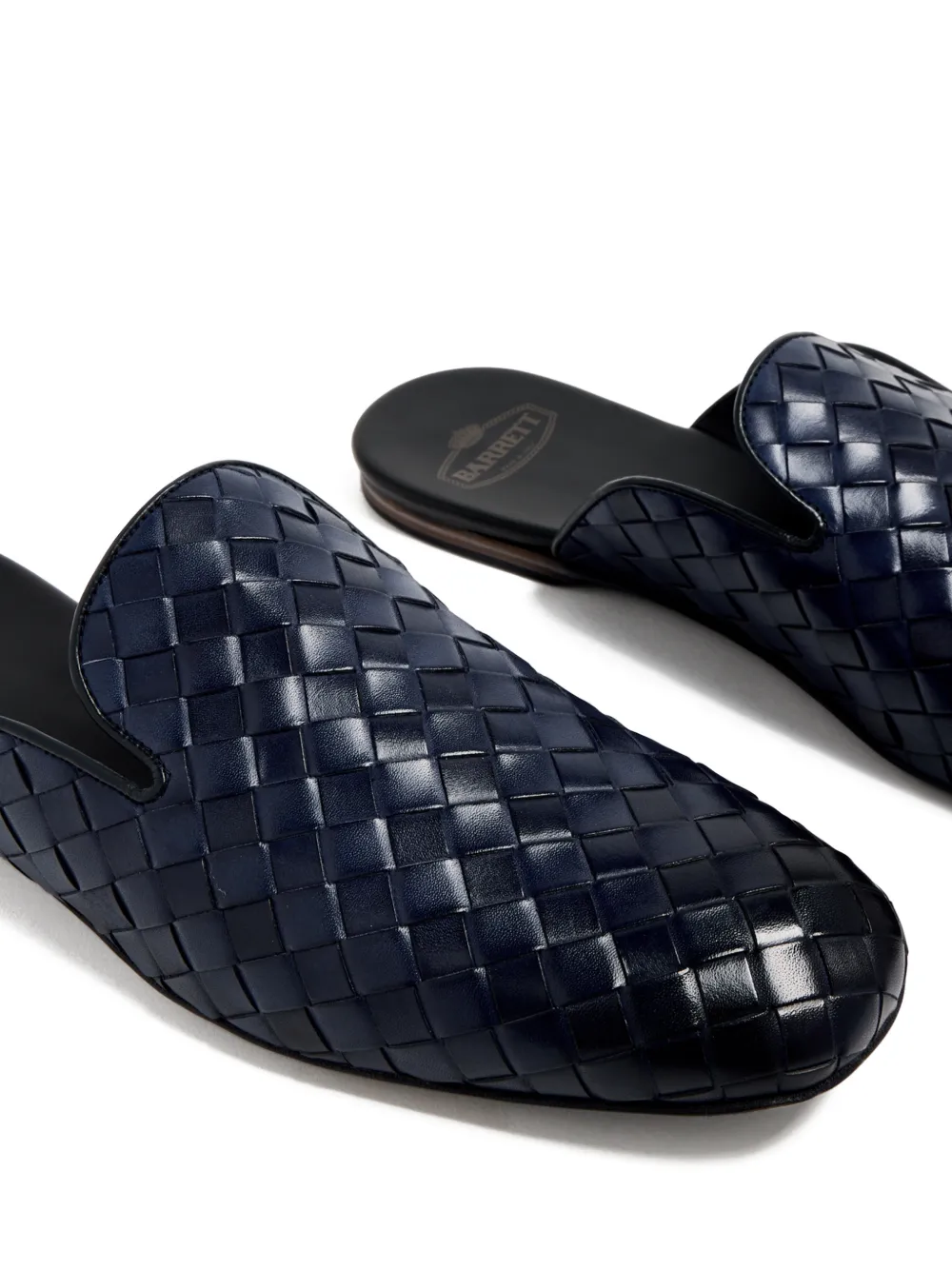 Barrett woven mules Blauw