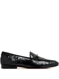 Sam Edelman sequined horsebit loafers - Black