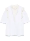 sacai layered T-shirt - White