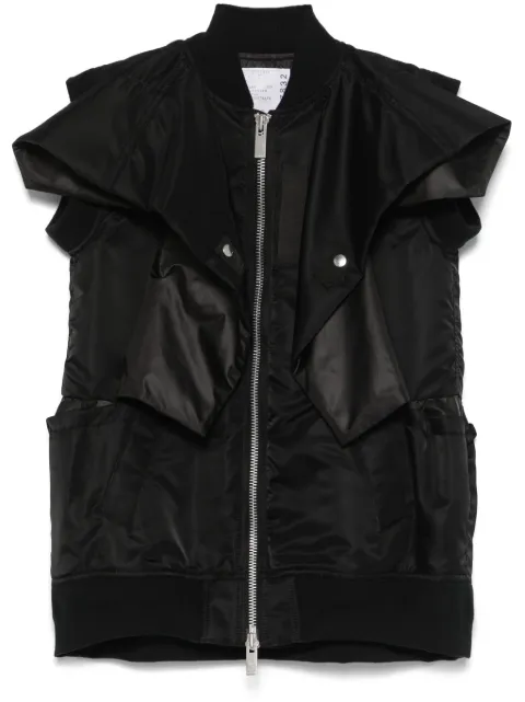 sacai padded gilet
