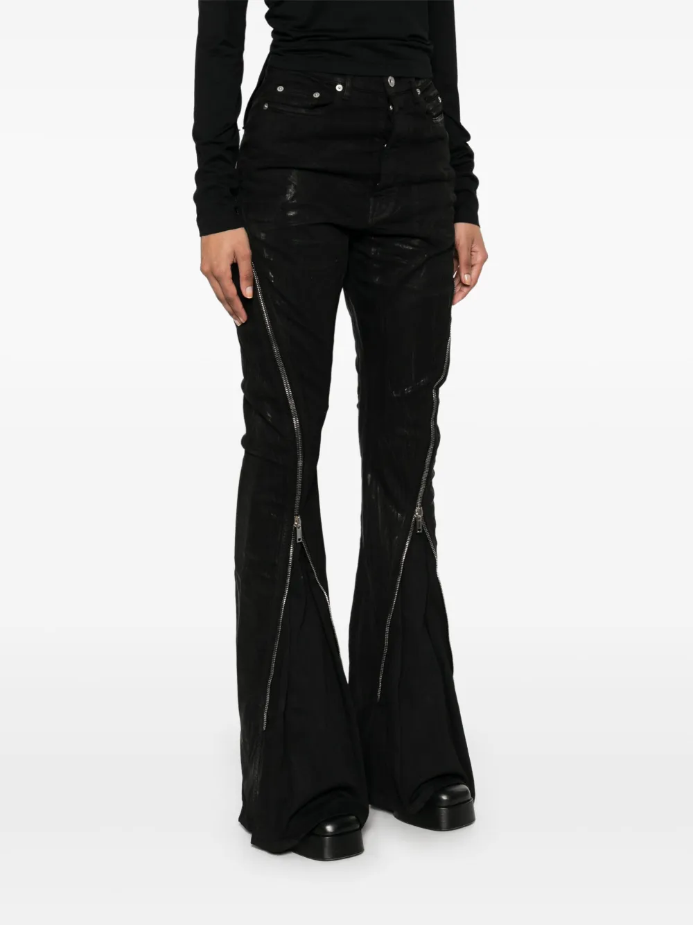 Rick Owens DRKSHDW Bolan Banana jeans Zwart