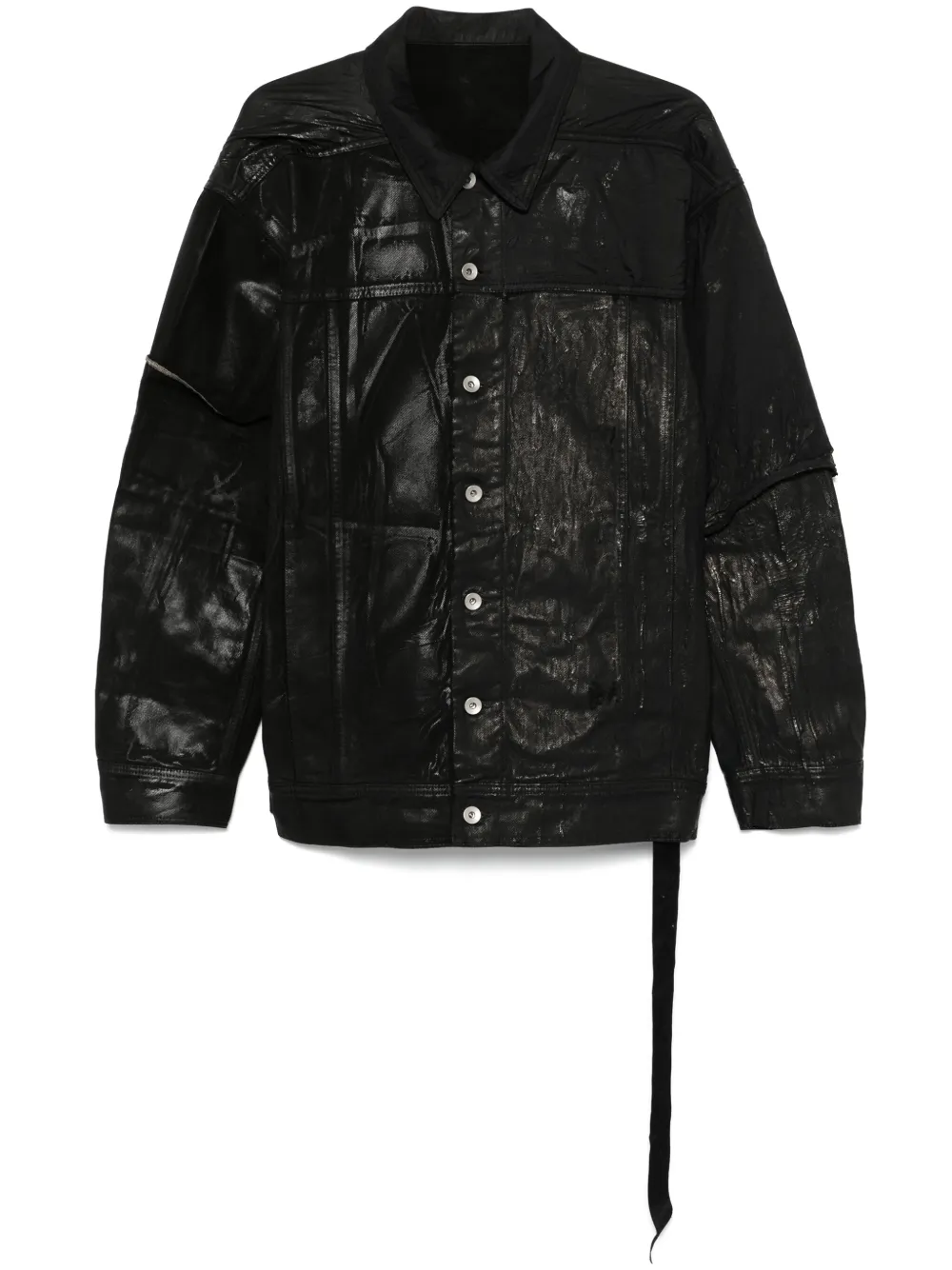 Rick Owens DRKSHDW chamarra estilo worker Jumbo | negro | Image 1