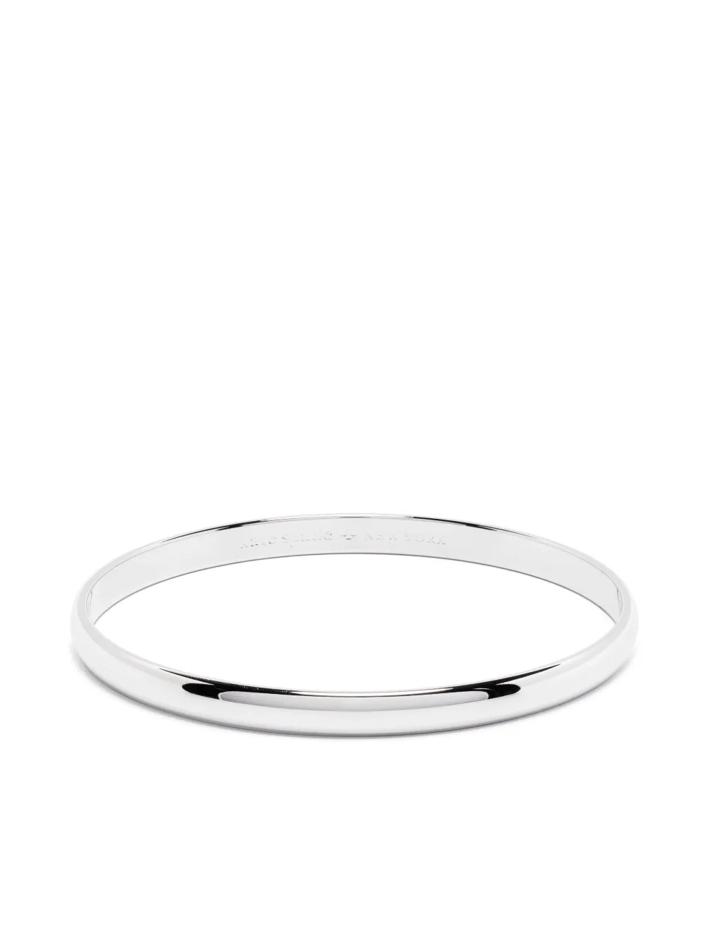Kate Spade D-shape bangle | Silver | Image 1